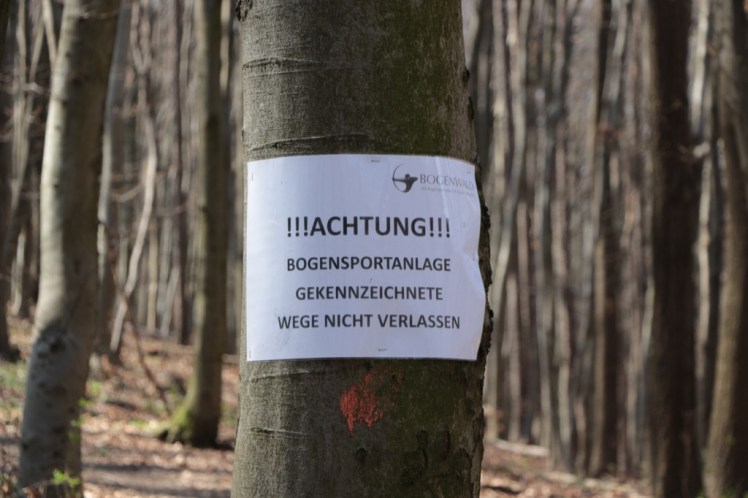 34 Wald Richtung Hintersdorf Bogensport