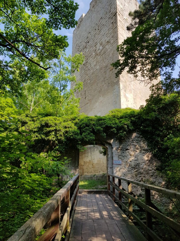 08 Brücke und Eingang zur Ruine Rauheneck