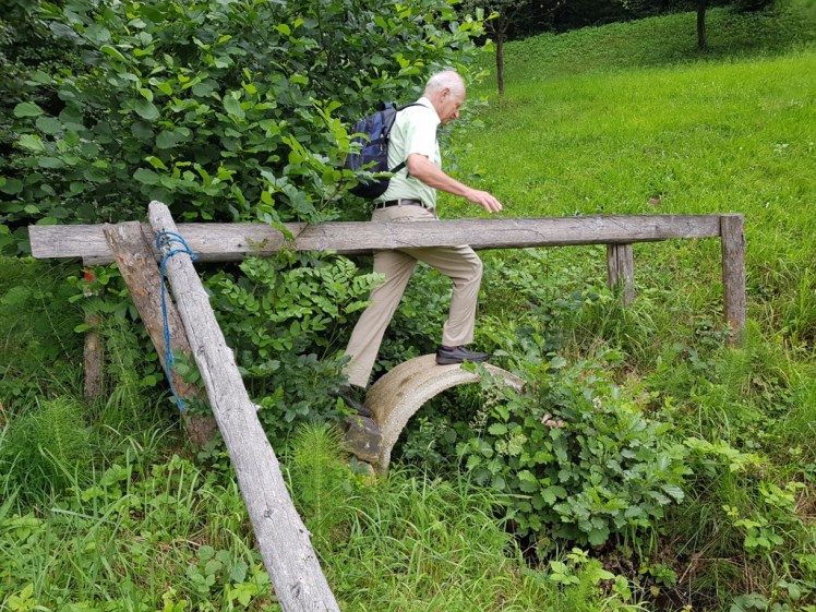 13 ehemaliger Holzsteg