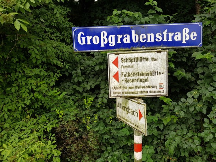 17 Markierung nach Großgrabenhof