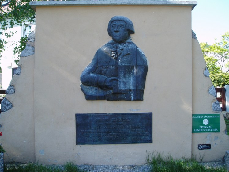 Denkmal vom "Armen Schlucker"